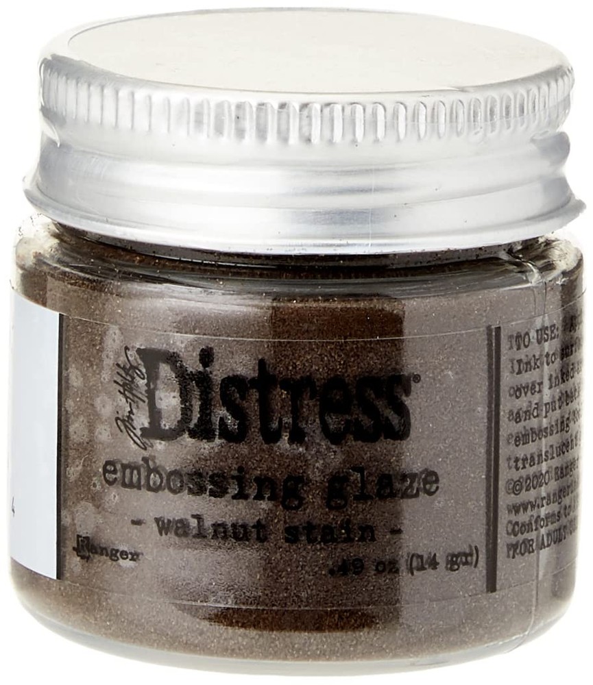 Tim Holtz - Ranger Embossing Glaze STN, Walnut Stain