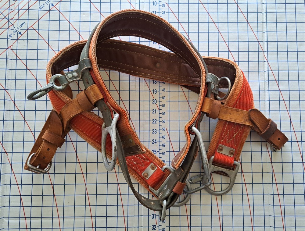Bashlin Lineman Arborist Tree Saddle Belt #669