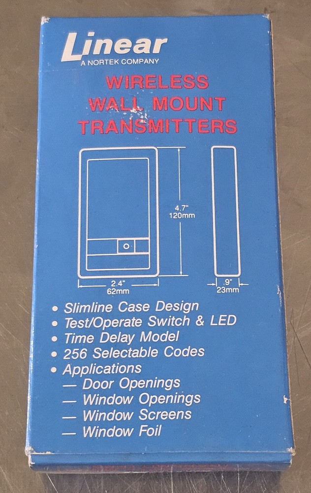 Linear D-24A Wireless Wall Mount Transmitter