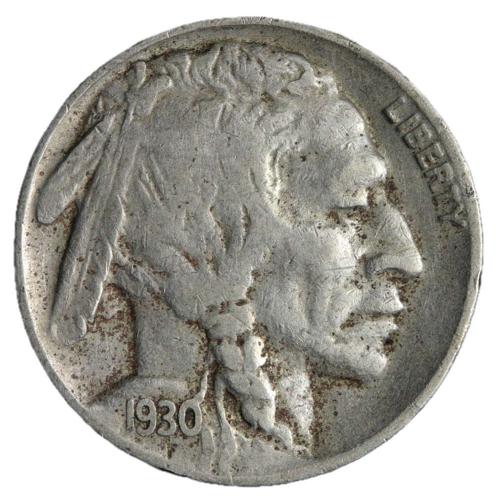 1930 Buffalo Nickel VF Complete Your Album!
