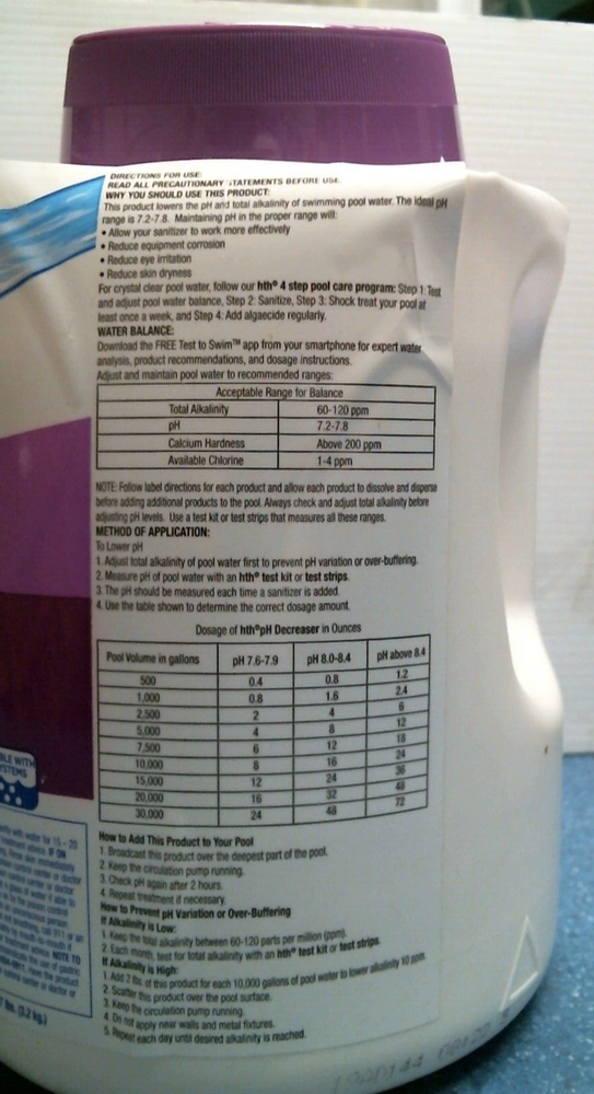 HTH pH Decreaser 7 lbs. (67006) FS