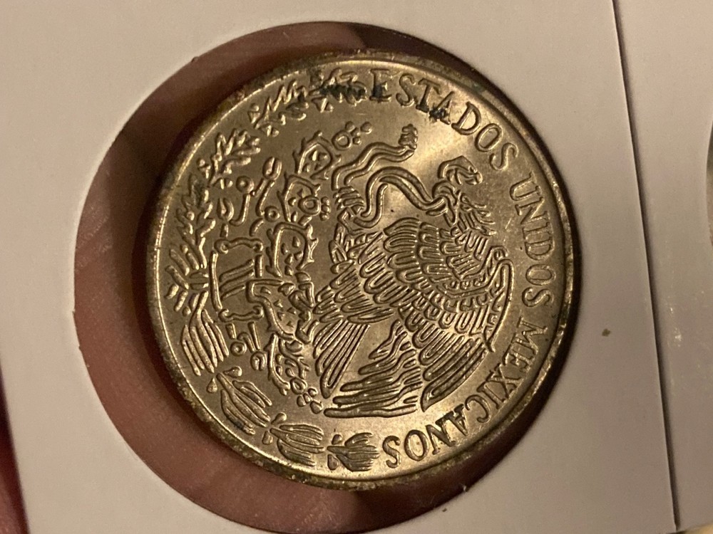 MÉXICO 🇲🇽 FIVE (5) PESOS COIN 1974