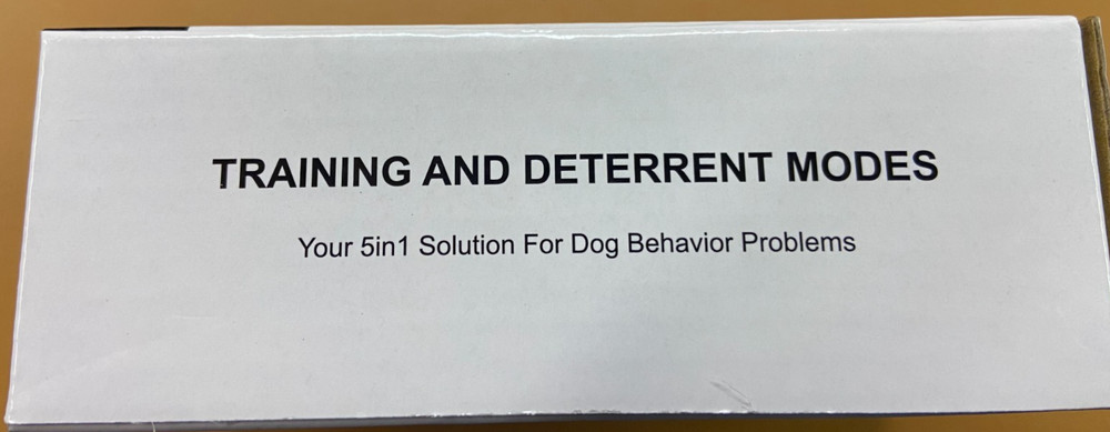 Ultrasonic Dog Trainer 5 in 1, Deterrent, Dog Training, Bark Control Device