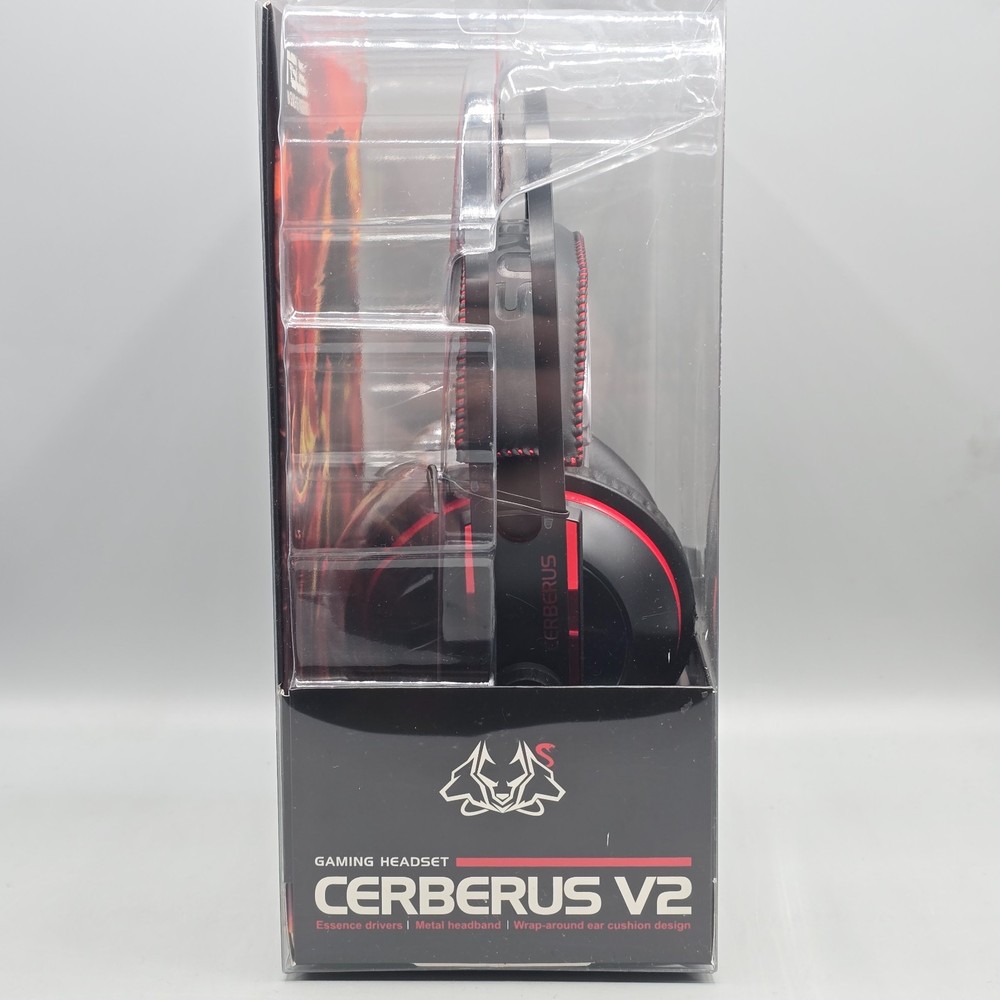 New ASUS Cerberus V2 Gaming Headset Black/Red