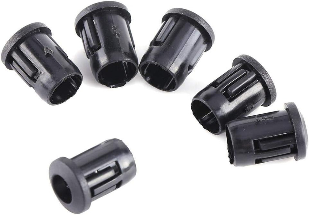 3Mm LED Holders 50PCS Plastic Bezel Mount Light Bulb Socket Clips Black Tool Kit
