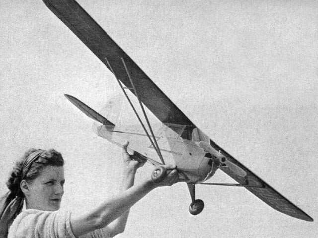 Aeronca K Scale Plane 63" WS RC Model Airplane Plans Templates PDF on USB