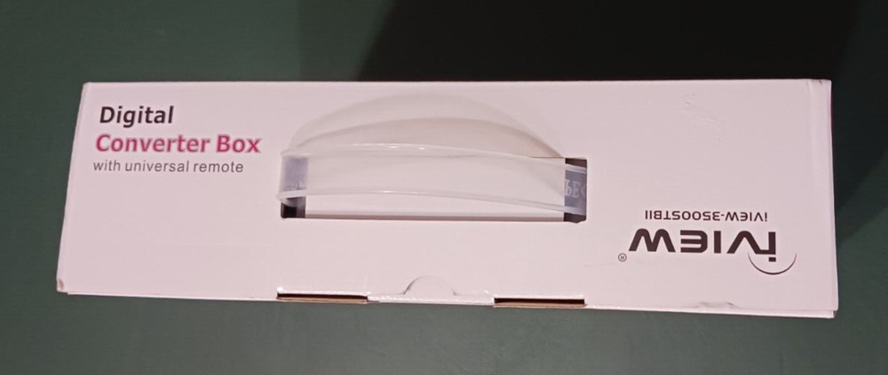 iView Digital 3500STBll Digital Converter Box w/ Remote Control