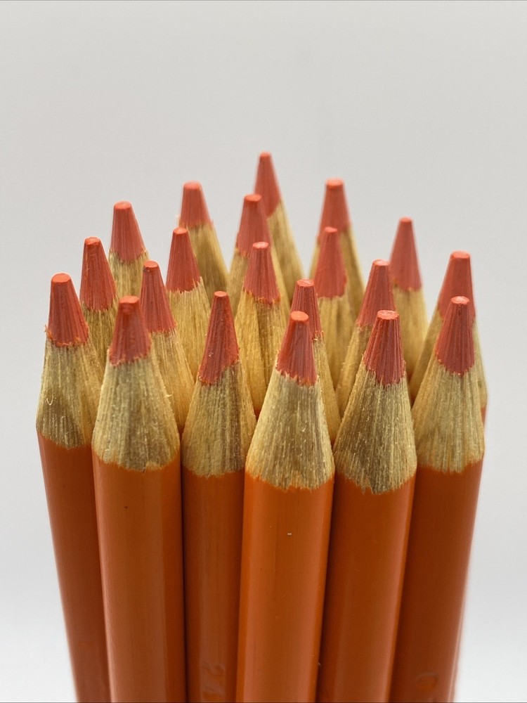 (20) Crayola Colored Pencils  (orange) BULK