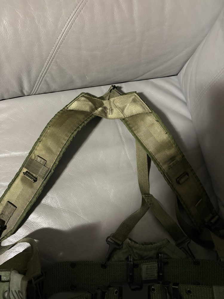 Military Belt With Pouches, etc (NOS)