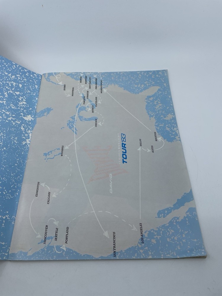 David Bowie Serious Moonlight Tour 1983 Official Programme