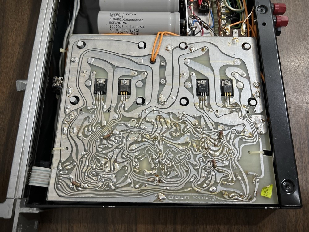 Crown Power Line II /Rack Mount Studio Amp (PL-2) Working TESTED !!