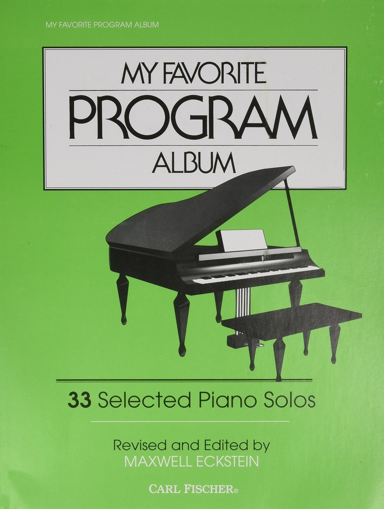 My Favorite Program Album (Piano)