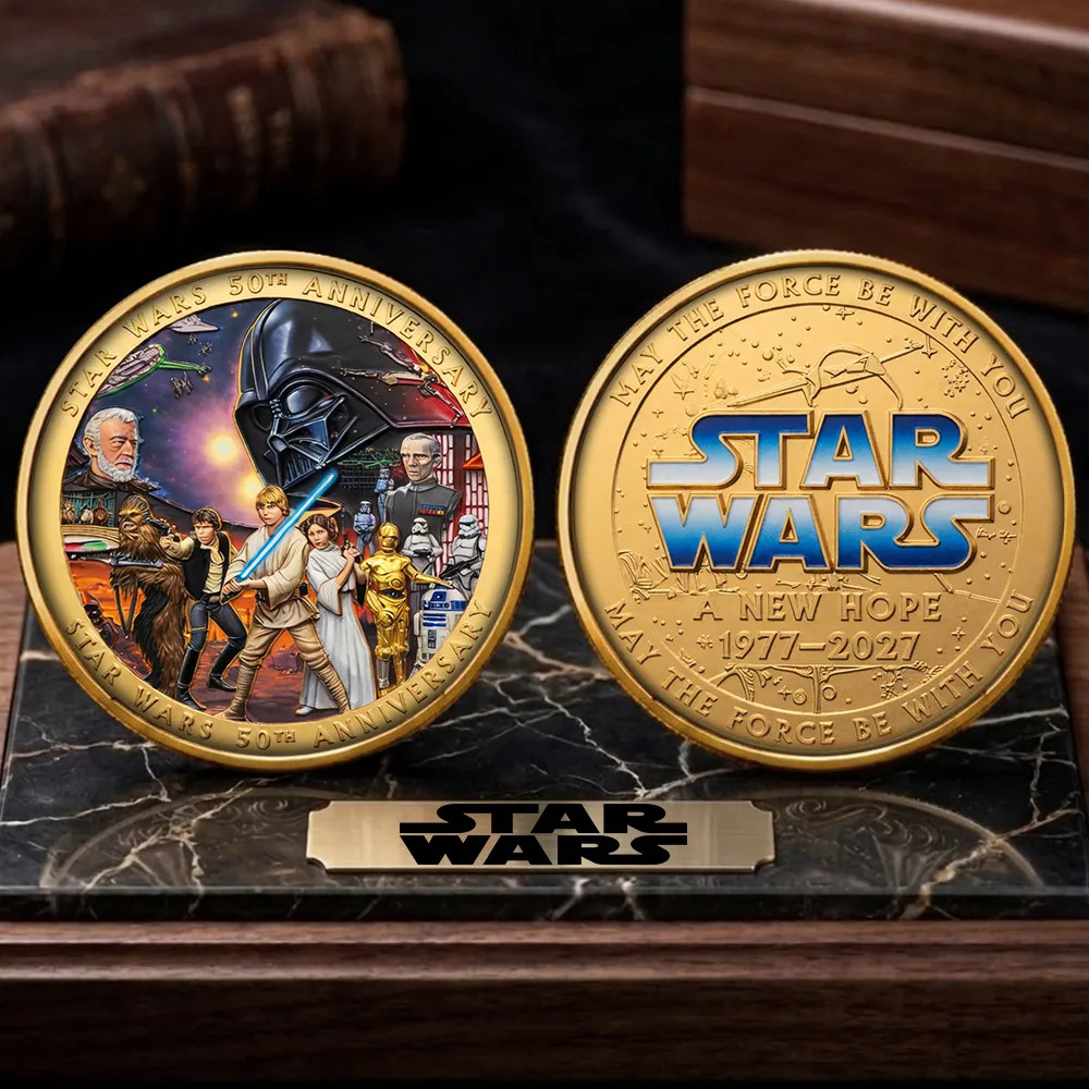 Star Wars 50th Anniversary Commemorative Coin