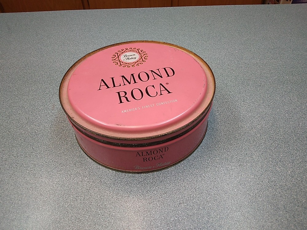 Vintage Almond Roca Tin