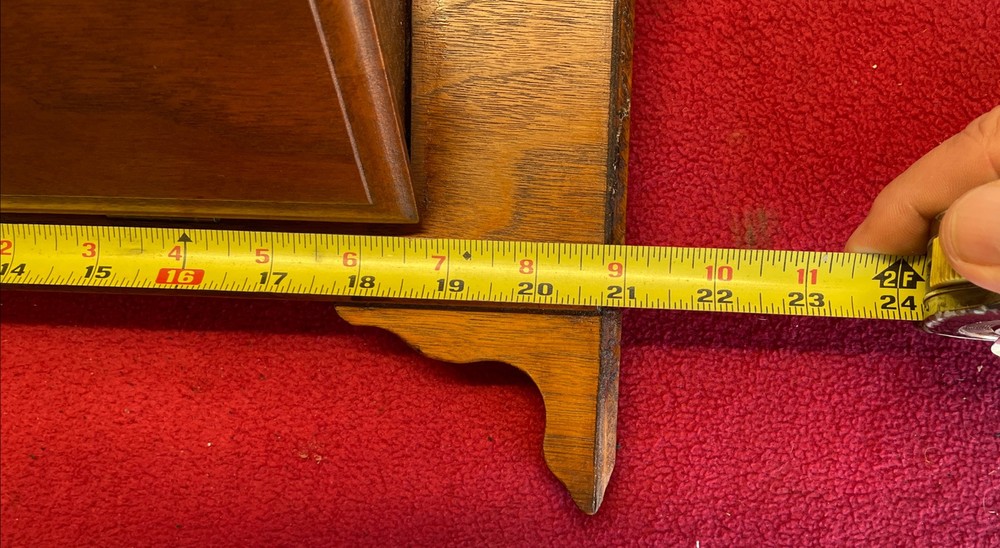 Vintage Singer Sewing Machine Cabinet tip out Front Drawer with panel. B