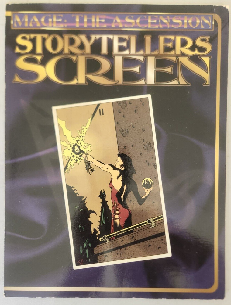 White Wolf Mage - The Ascension  Storyteller's Screen