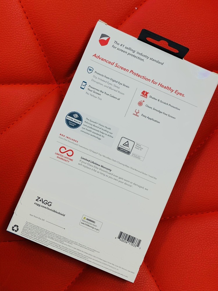NEW InvisibleSHIELD Glass Elite Visionguard Screen Protector For Google Pixel 4