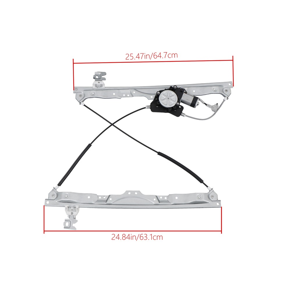 LABLT Window Regulator For Nissan Titan 2004-2015 Front Driver Side with Motor