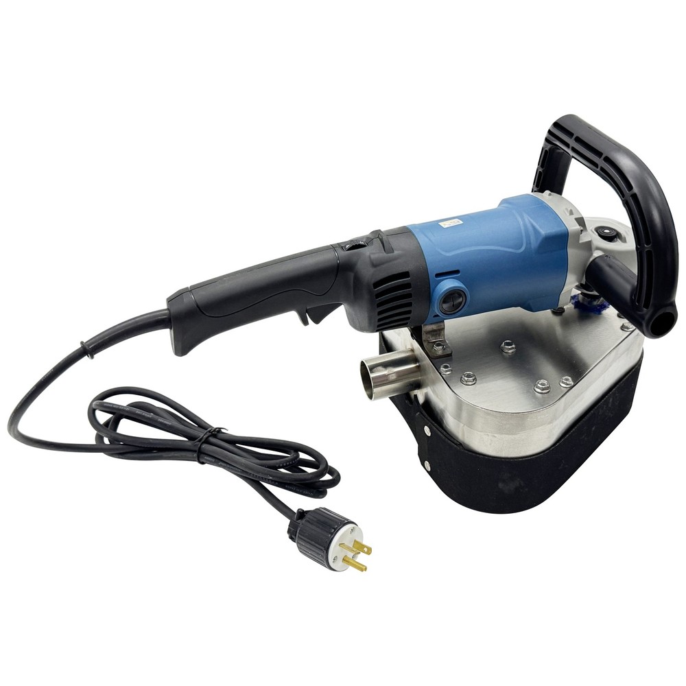 220V Handheld Three Head Dust-free Grinding Machine with Speed Regulator