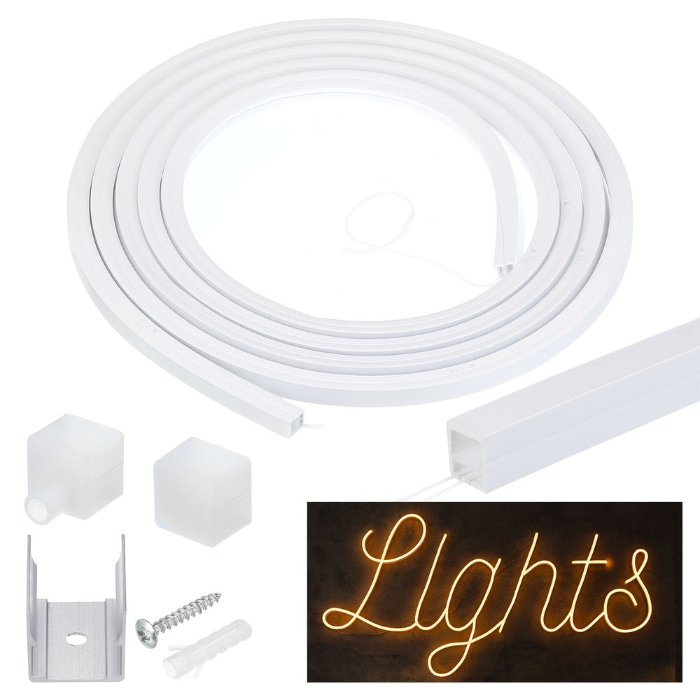 LED Diffuser Channel 16.5ft 10mm LED Installations Light Strips Channel