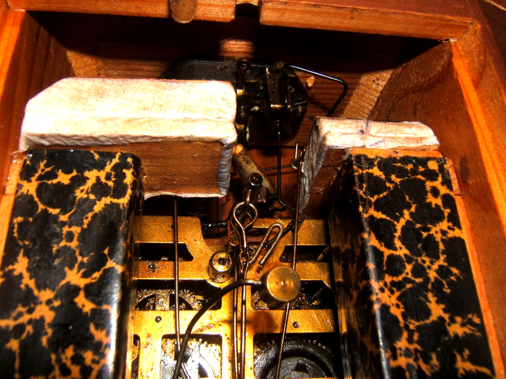 Falstaff musical antique black forest cuckoo clock