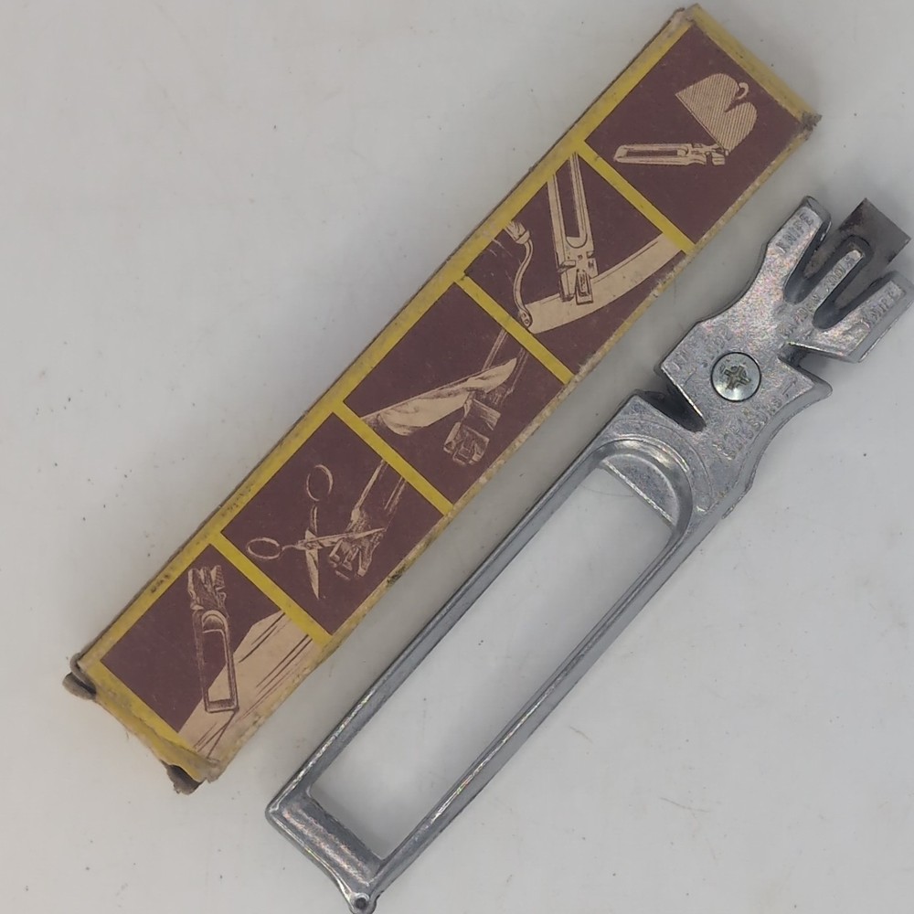 Selectool Master Sharpener with Box & Instructions Knife Scissors Glass Cut USA