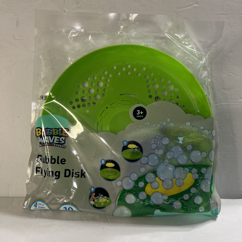 Outdoor 10inch Bubble Disc With 4 Piece Bubble Solution