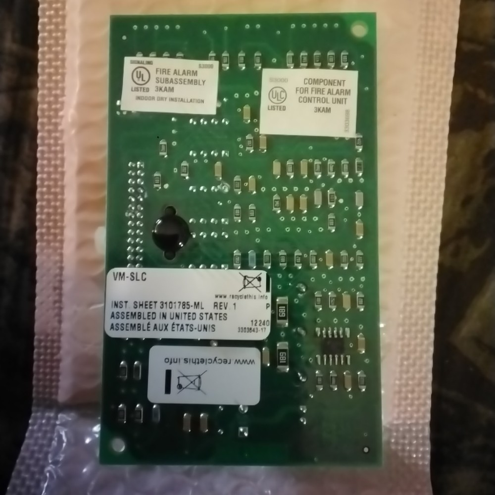 Edwards EST VM-SLC Signaling Line Circuit Loop Controller | Fire Alarm...