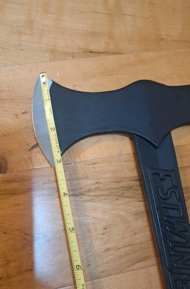 ESTWING EBDBA 16.5" BLACK EAGLE DOUBLE BIT CAMP AXE, SHOCK REDUCTION, SHEATH