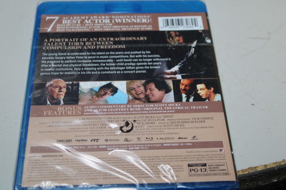Shine [New Blu-ray]