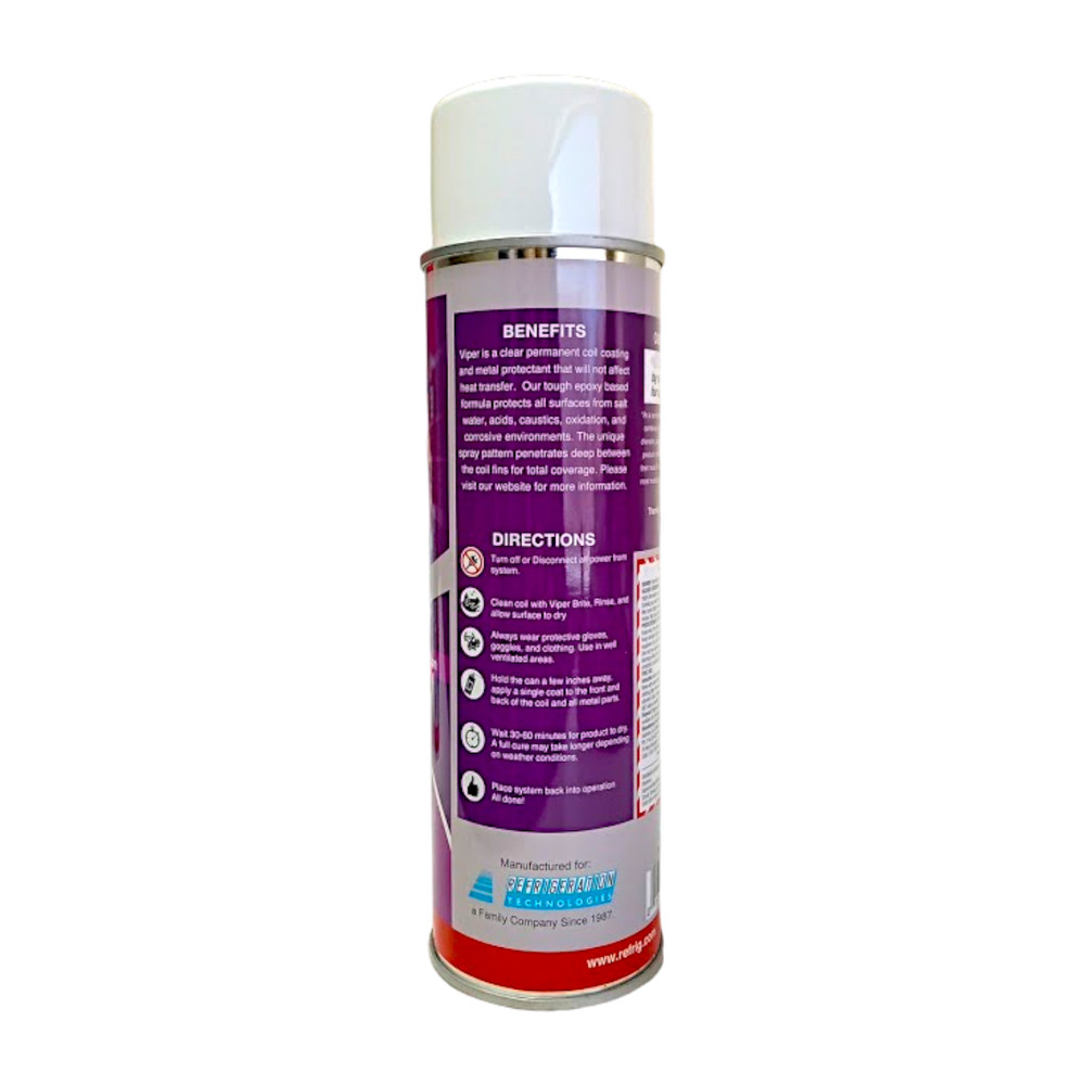 Refrigeration Technologies Viper Coil Coating 15 Oz Aerosol Can