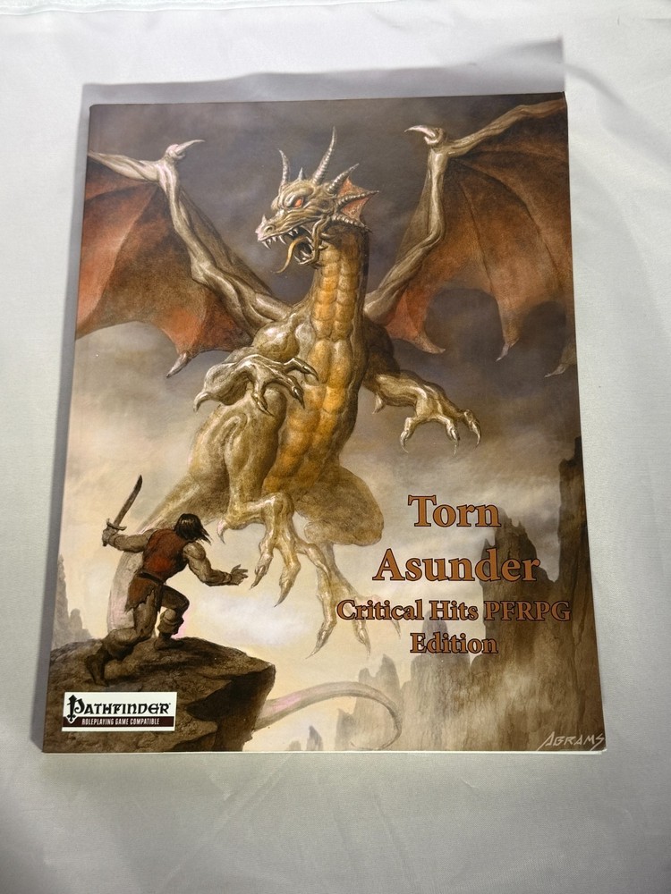 Pathfinder Torn Asunder Critical Hits PFRPG Edition