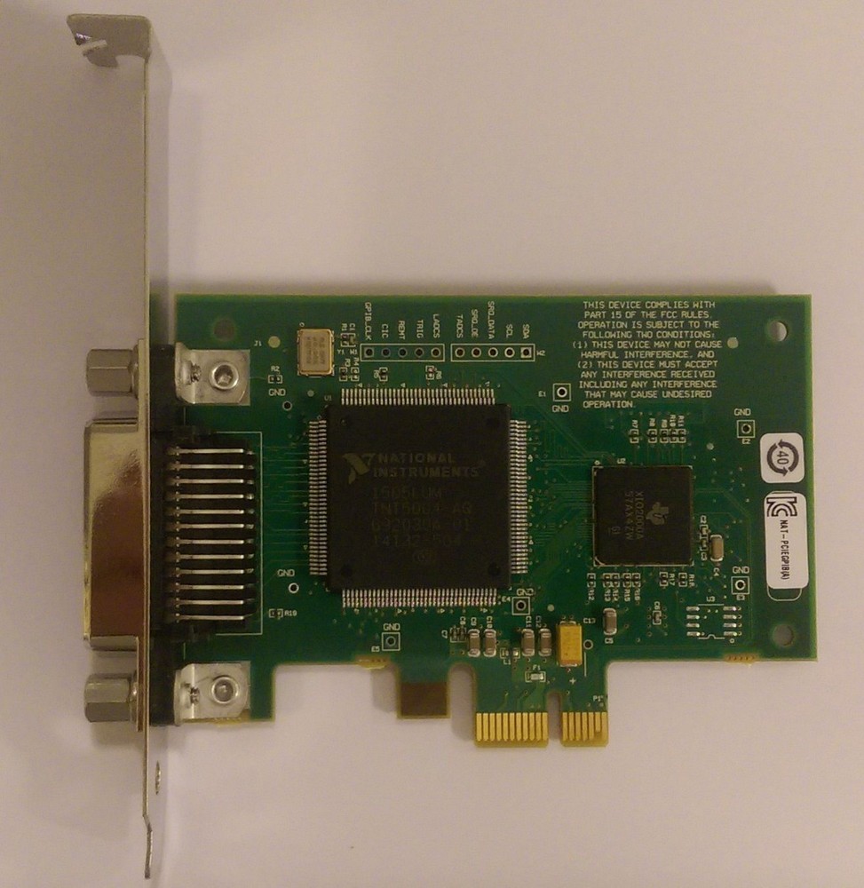 National Instruments NI PCIe-GPIB Controller