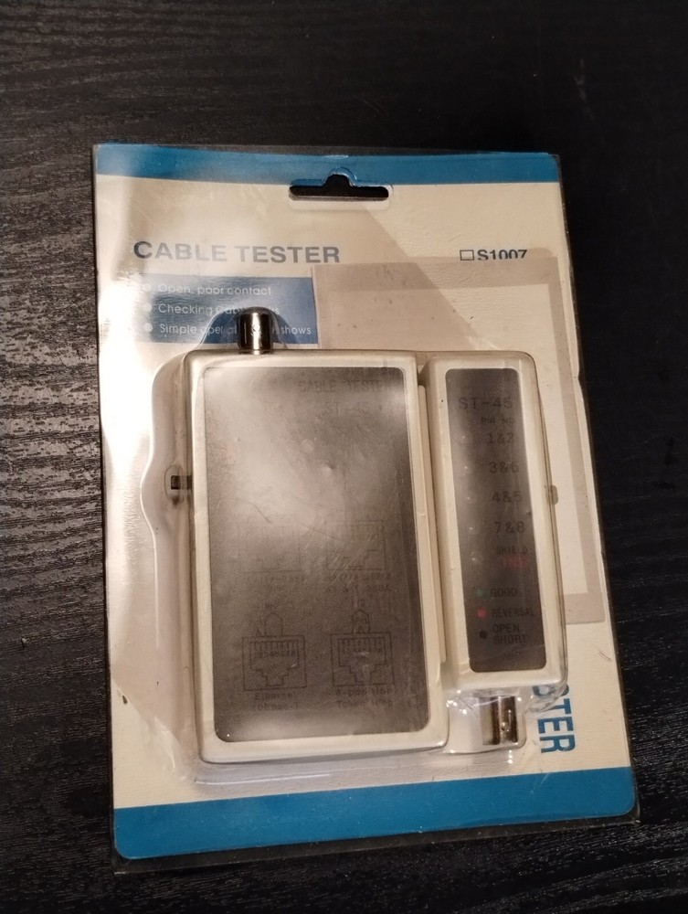 Network Cable Tester S1007 New