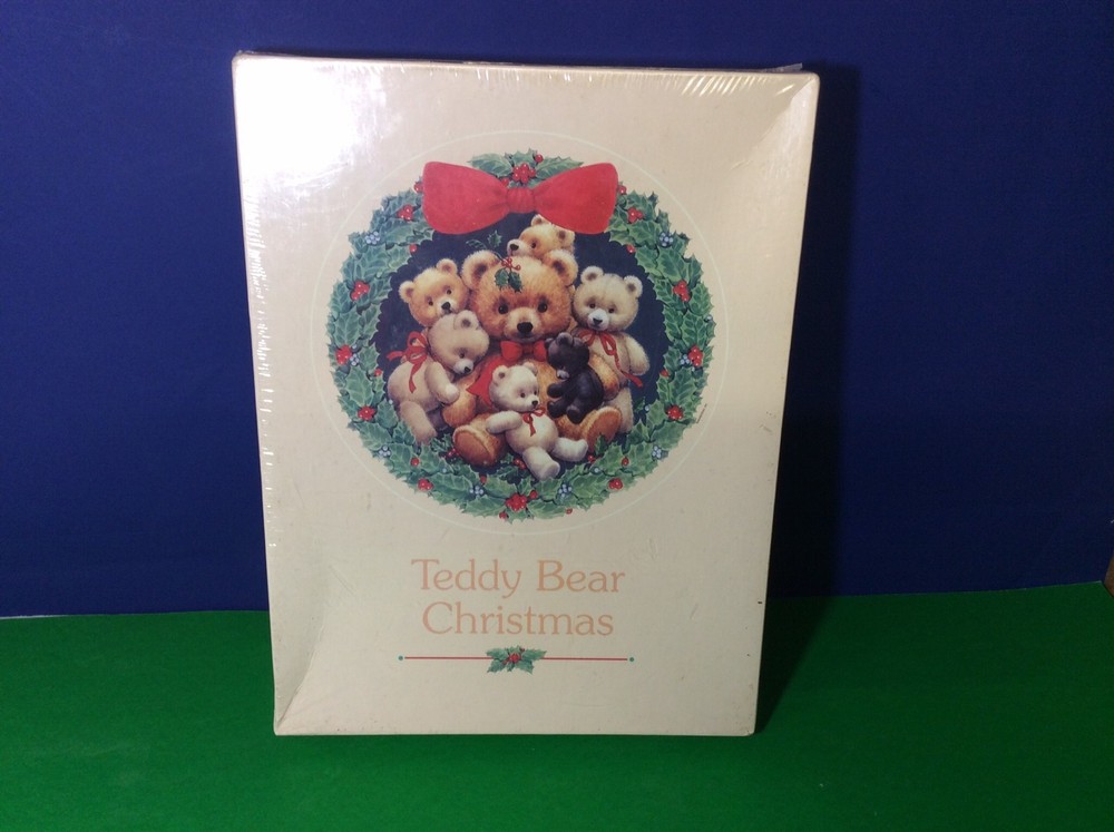 Teddy Bear Christmas Puzzle NIB