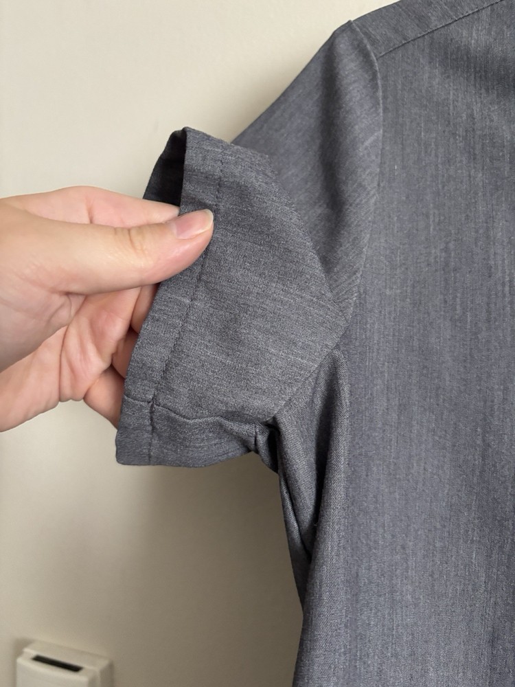 Figs Casma Three Pocket Scrub Top Technical Collection Small Gray PO 1557 Work