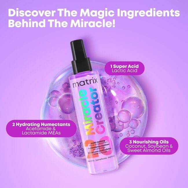 Matrix Miracle Creator Multi-Tasking Treatment 3.3 oz