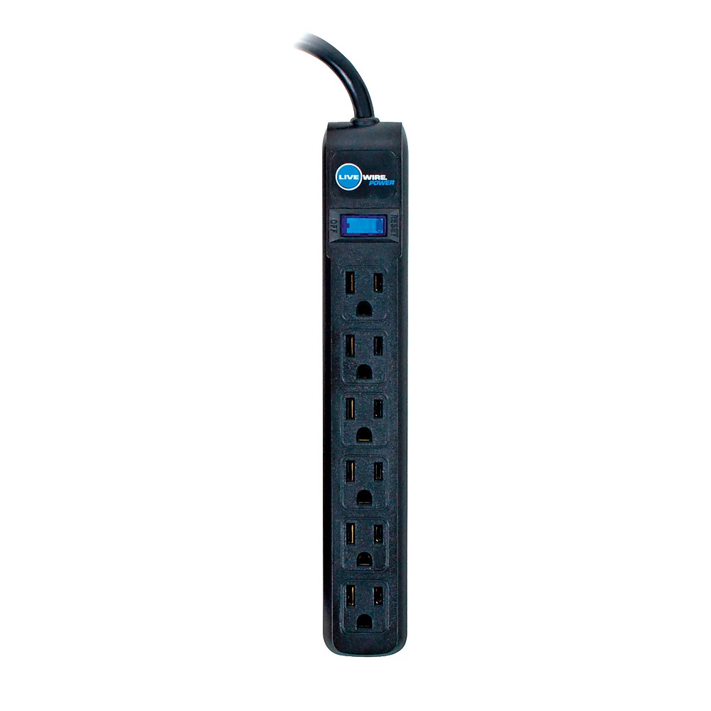 Livewire Power Strip with 4 Ft. Cord