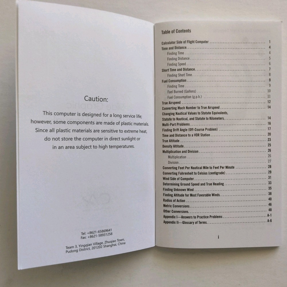 CYA E6B Metal Flight Computer BUNDLE VFR Kneeboard Clipboard Lot