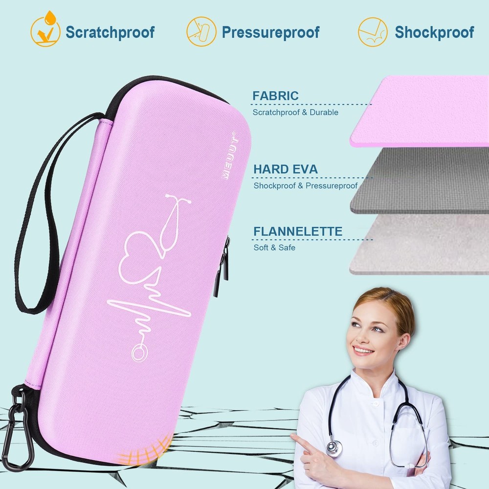 15 pcs Stethoscope Case Kit, Perfect Nurse Gift Include Stethoscope Case, Sci...