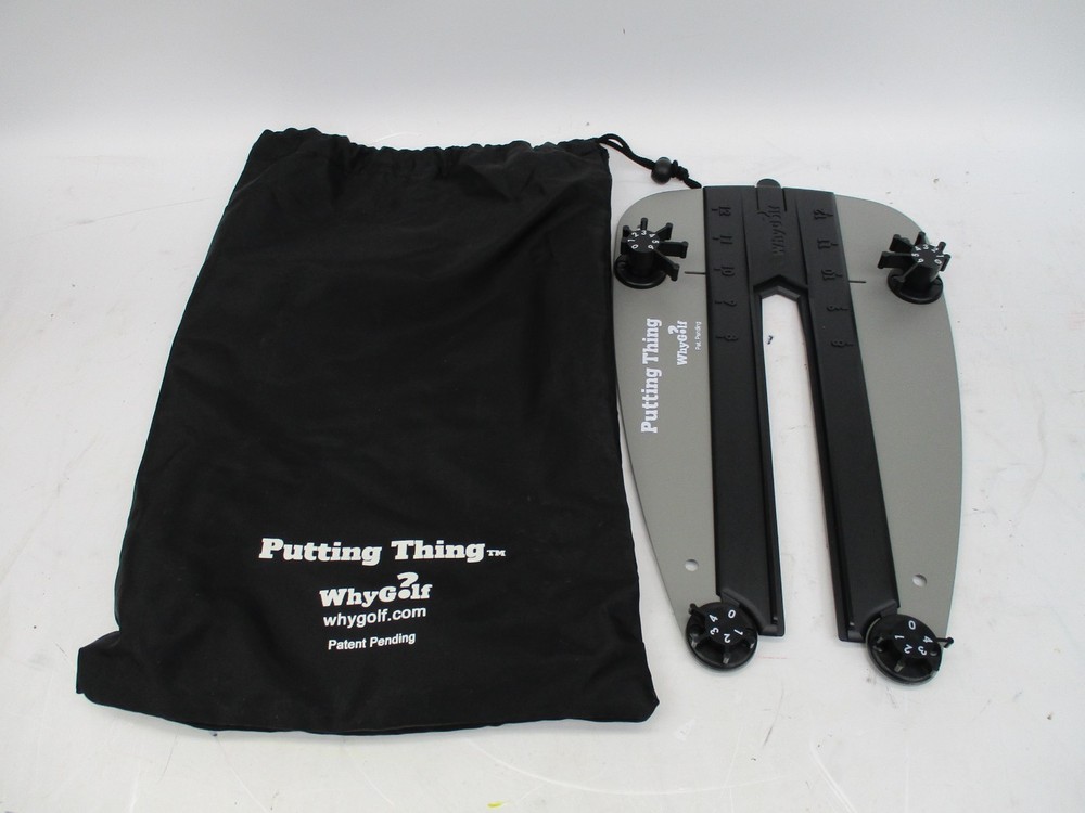 WHYGOLF Putting Thing – Golf Training Aid for Stroke, Accuracy OB / No Box