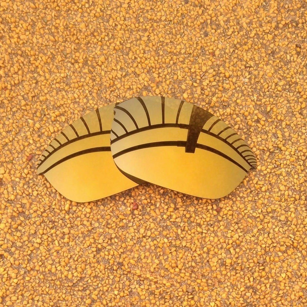 Polarized Lenses Replacement for-OAKLEY Half Jacket 2.0 - Golden Brown Mirror