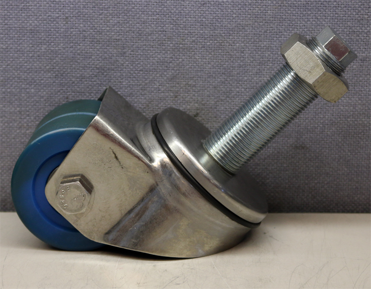 Atlas Casters Adjustable Height Swivel Caster Qty. 2