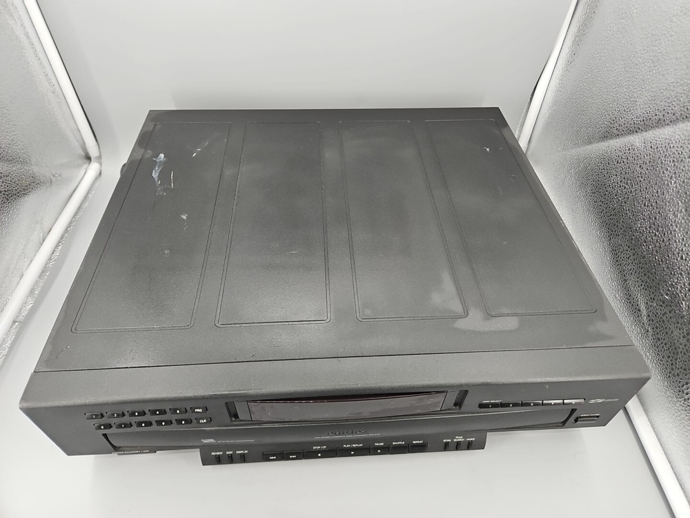 Philips 5 Disc CD Changer CDC-916 Tested Tested and Works