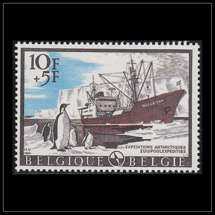 Belgium 1966 (1394) Arctic Expedition - Ship