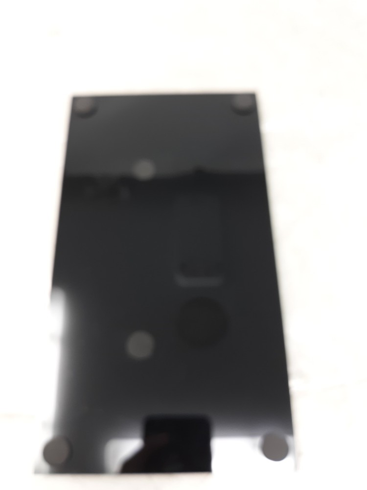 Black Polymer Display Base Stand 10" x 6" x 1"
