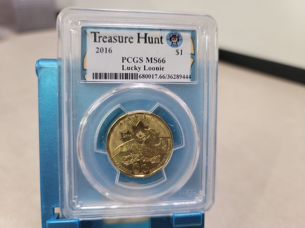 CANADA. 2016, 1 Dollar - PCGS MS66  Loonie