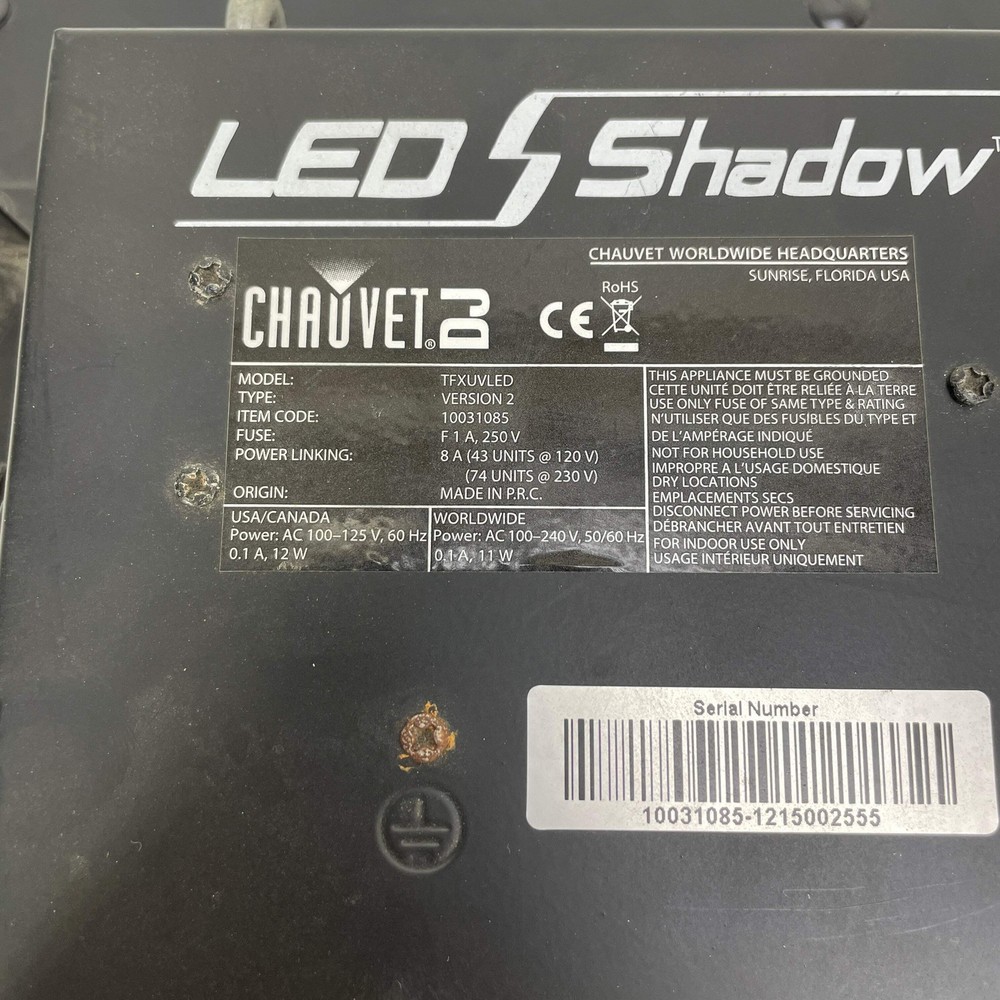 Chauvet DJ LED Shadow Effect Light TFXUVLED