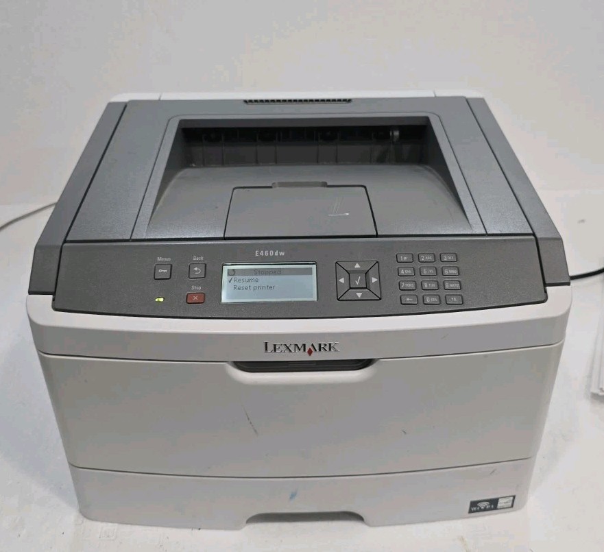 Lexmark E460dn Workgroup Laser Printer | Duplex | Network | Fast & Reliable