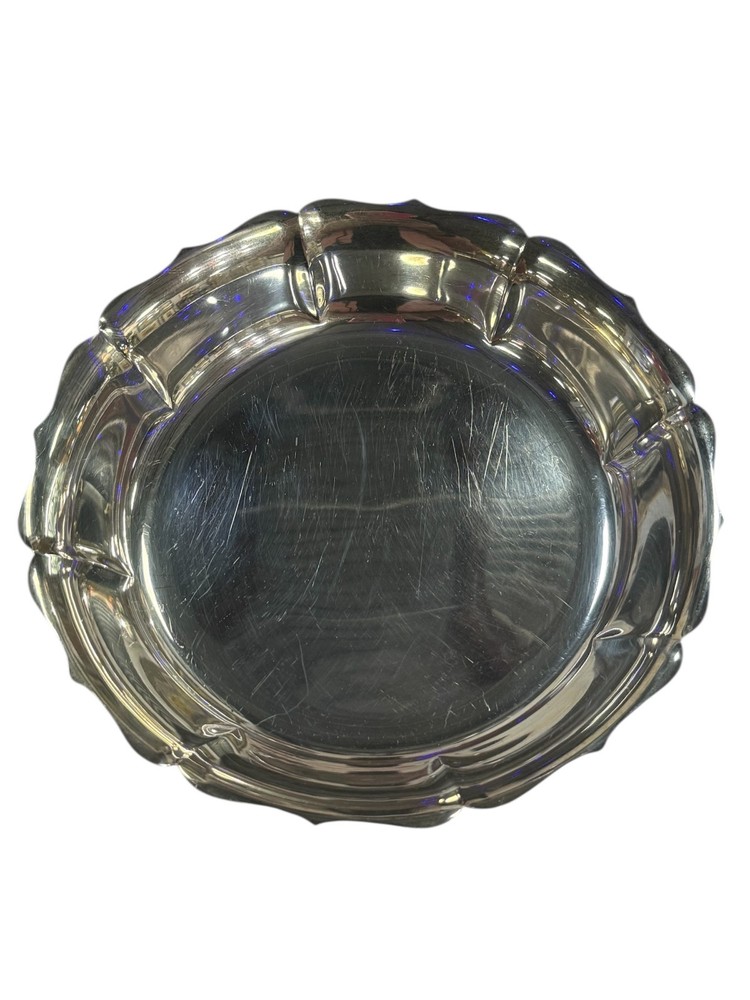 CARTIER STERLING DUBLIN PATTERN BOWL FORM # 445 SIGNED